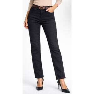 Buffalo David Bitton Alyssa High Rise Straight Leg Stretch Jeans Women’s 12/32